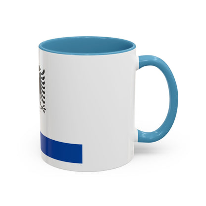 Government Ensign of Albania - Accent Coffee Mug