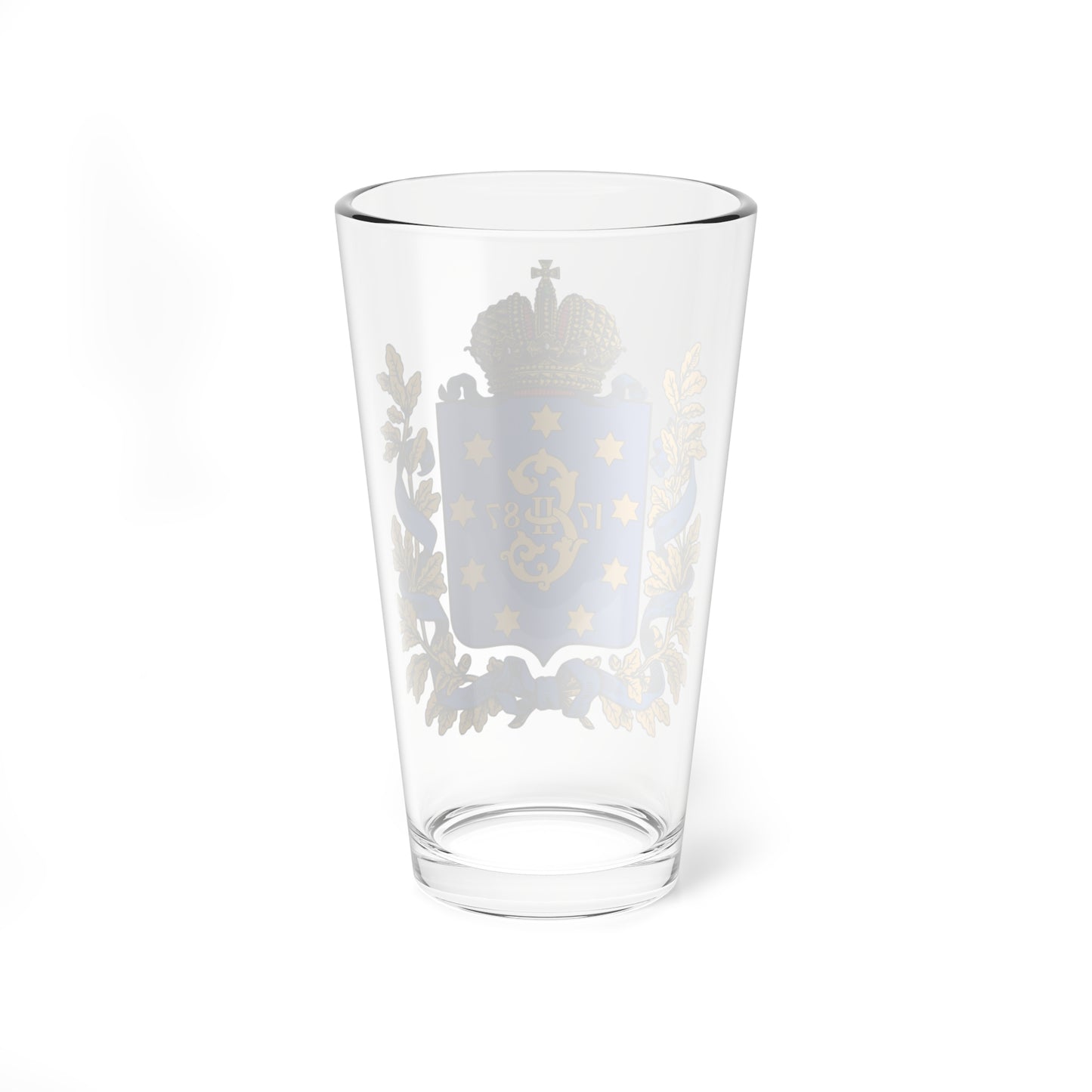 Coat of arms of Yekaterinoslav Governorate (Russia) (Coat of Arms) Pint Glass 16oz