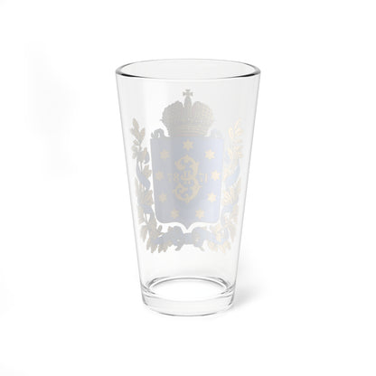 Coat of arms of Yekaterinoslav Governorate (Russia) (Coat of Arms) Pint Glass 16oz