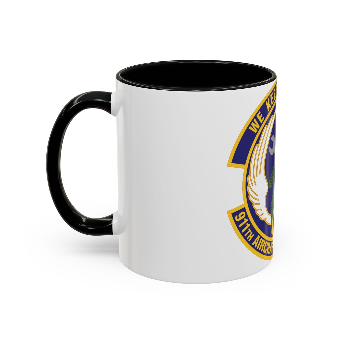 911th Aircraft Maintenance Squadron (U.S. Air Force) Accent Coffee Mug