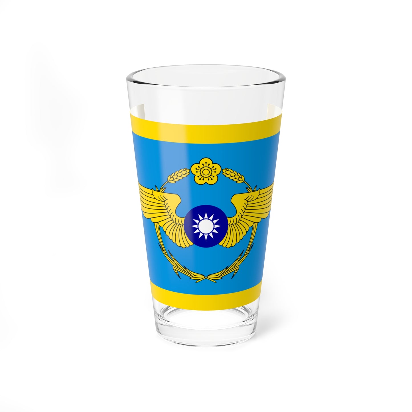 ROCAF Commander-in-Chiefs Flag 1958 (China) Pint Glass 16oz