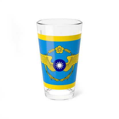 ROCAF Commander-in-Chiefs Flag 1958 (China) Pint Glass 16oz