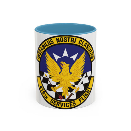 419th Services Flight (U.S. Air Force) Accent Coffee Mug