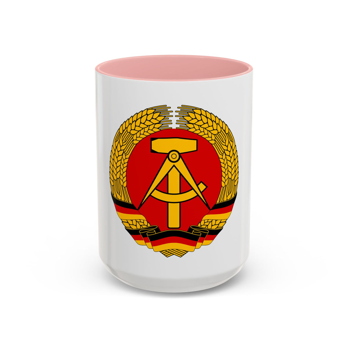 Coat of arms of East Germany - Accent Coffee Mug