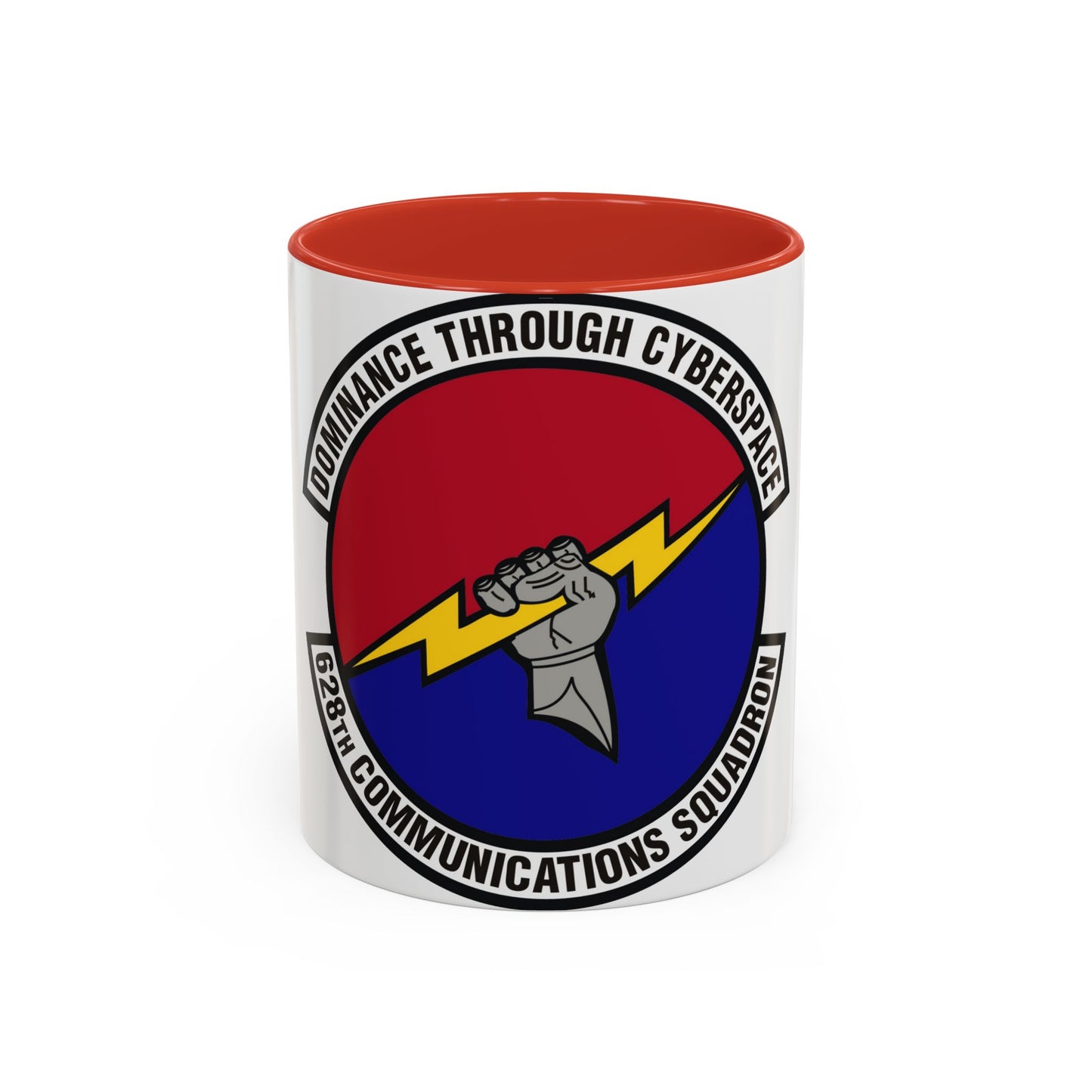 628th Communications Squadron (U.S. Air Force) Accent Coffee Mug