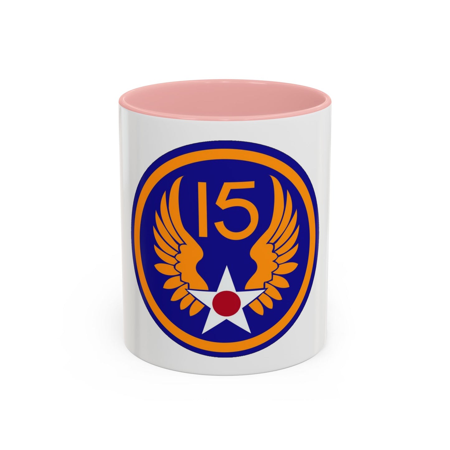 15 Air Force (U.S. Army) Accent Coffee Mug