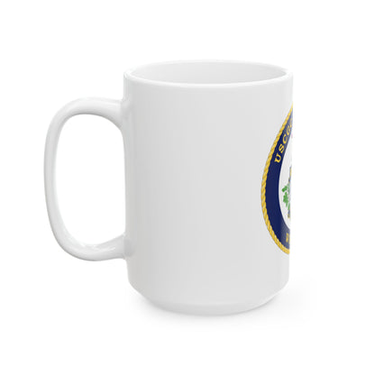 USCG Stratton WMSL 752 (U.S. Coast Guard) White Coffee Mug