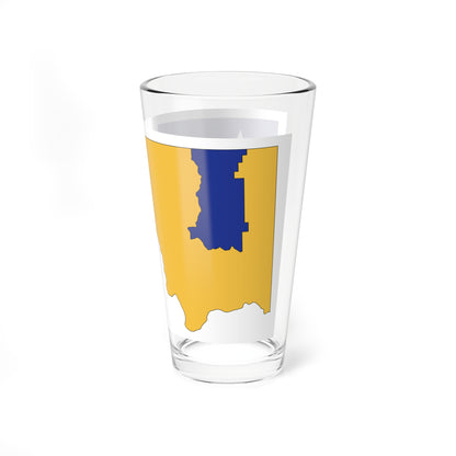Flag of Stevens County Washington (United States) Pint Glass 16oz