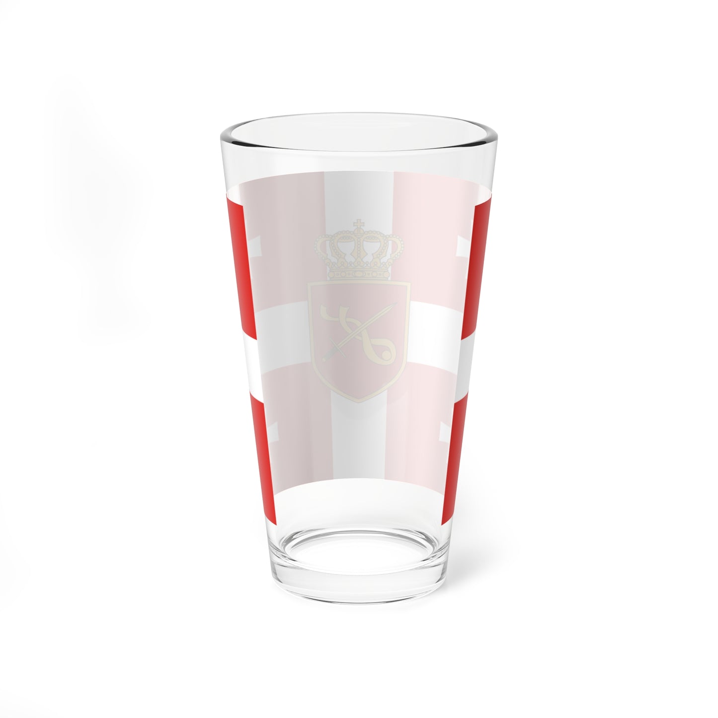Flag of the Georgian Armed Forces (Georgia) Pint Glass 16oz