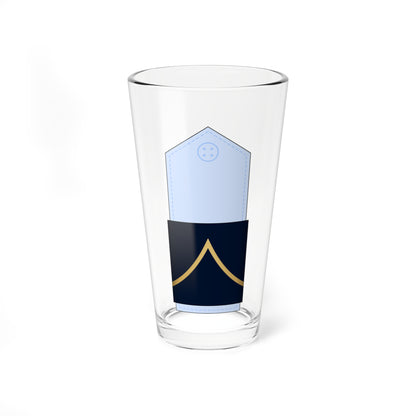 04.Moroccan Air Force SGT (Morocco) (Military Rank) Pint Glass 16oz