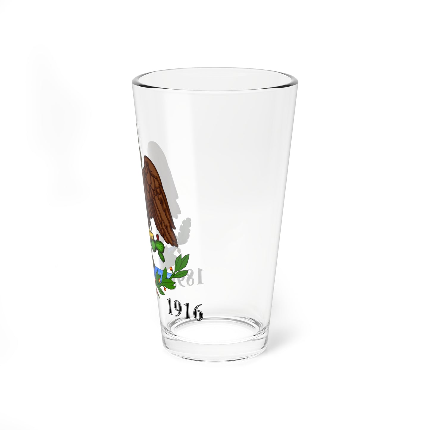 Esc Mex Porfirista 1898 a 1916 (Mexico) (Coat of Arms) Pint Glass 16oz