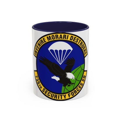 736th Security Forces Squadron (U.S. Air Force) Accent Coffee Mug