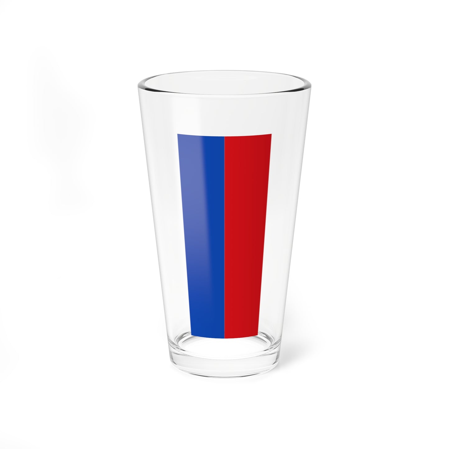 Flag blue red 2x5 (Germany) Pint Glass 16oz