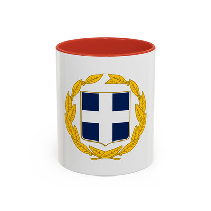 Coat of arms of Greece (military) - Accent Coffee Mug