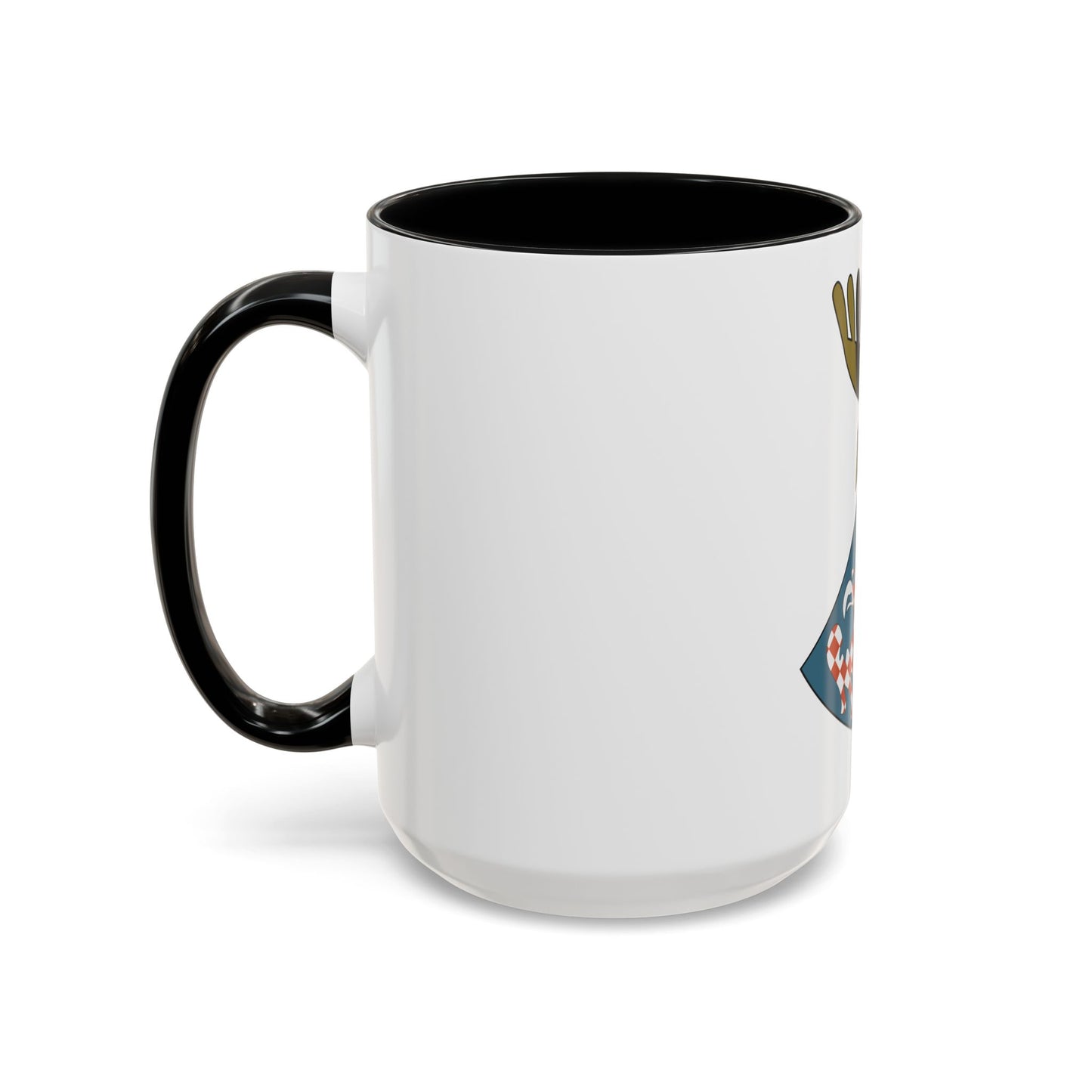 Coat of arms of the Margraviate of Moravia (Wenceslaus II) - Accent Coffee Mug