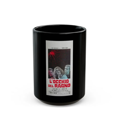 EYE OF THE SPIDER 1971 Movie Poster - Black Coffee Mug-15oz-Go Mug Yourself