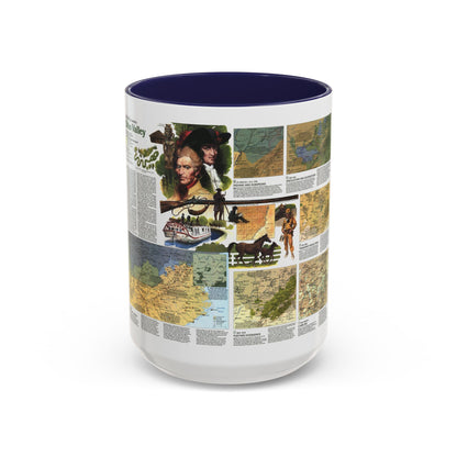 USA - Ohio Valley 2 (1985) (Map) Accent Coffee Mug