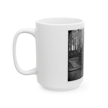 Brandy Station, Virginia. Gen. Rufus Ingalls And Group (U.S. Civil War) White Coffee Mug
