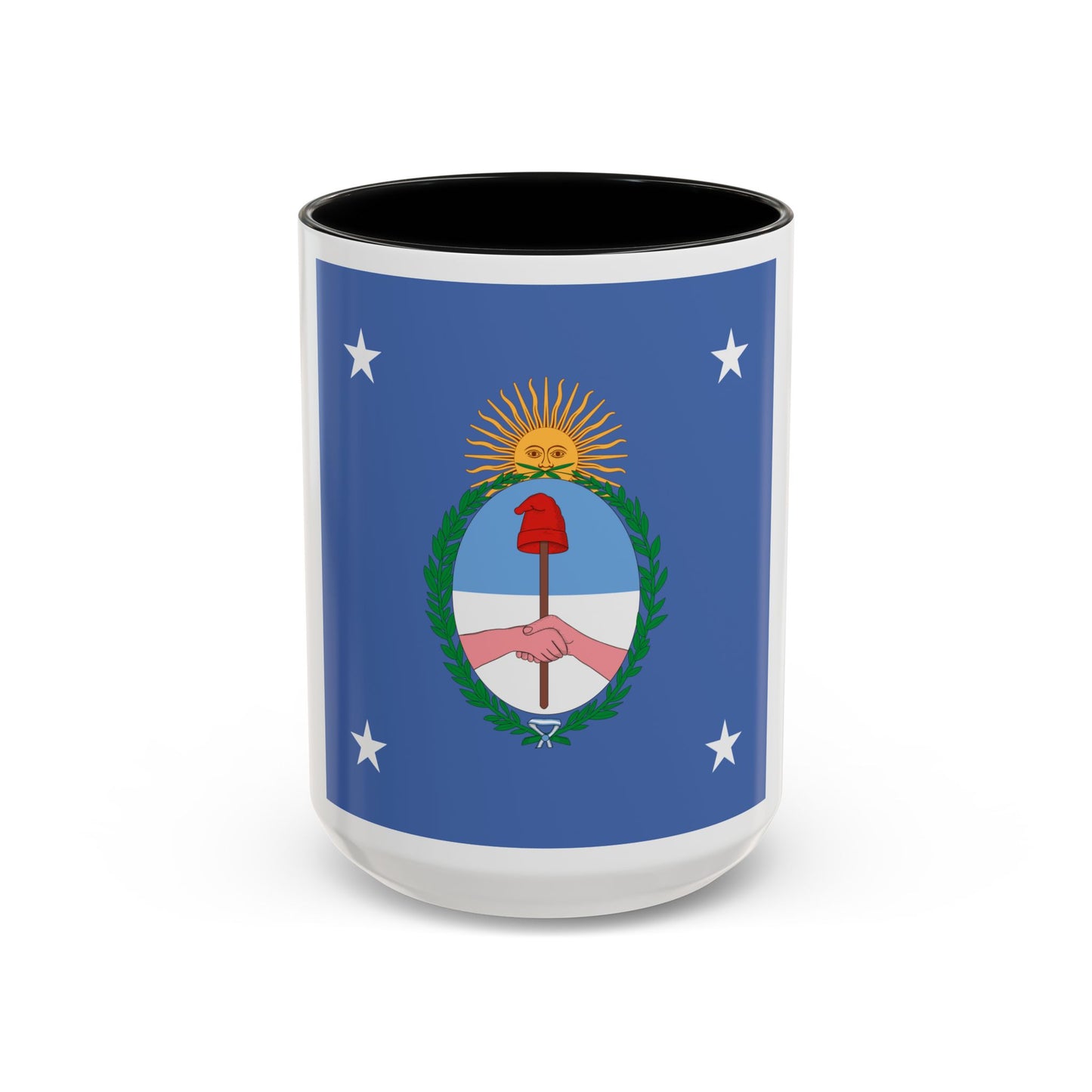 Standard of the President of Argentina Land - Accent Coffee Mug