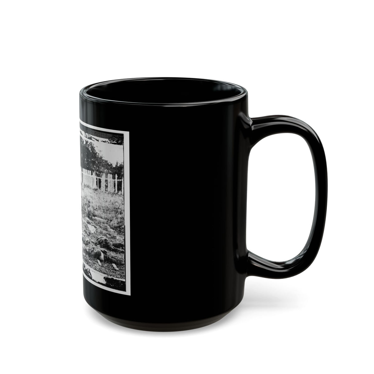 Antietam, Maryland. Dead Soldiers On Battlefield (U.S. Civil War) Black Coffee Mug