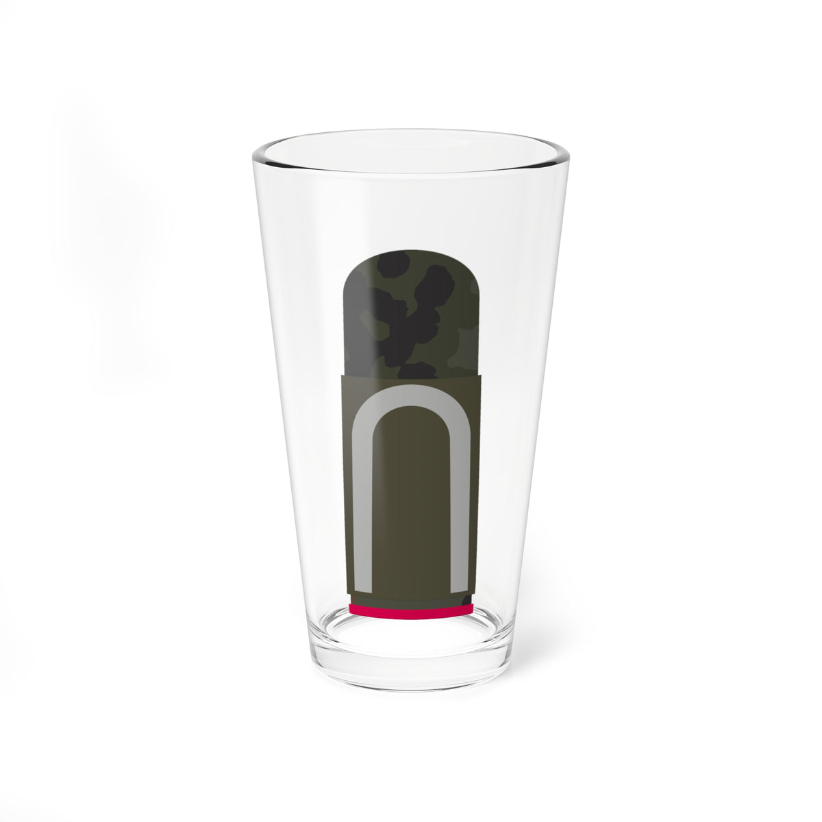 HA OW5 21 Unteroffizier Pz (Germany) (Military Rank) Pint Glass 16oz