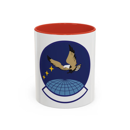 4 Space Control Squadron AFSPC (U.S. Air Force) Accent Coffee Mug