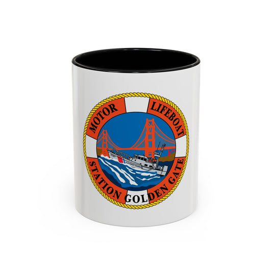 USCG Motor Lifeboat Station Golden Gate (U.S. Coast Guard) Accent Coffee Mug