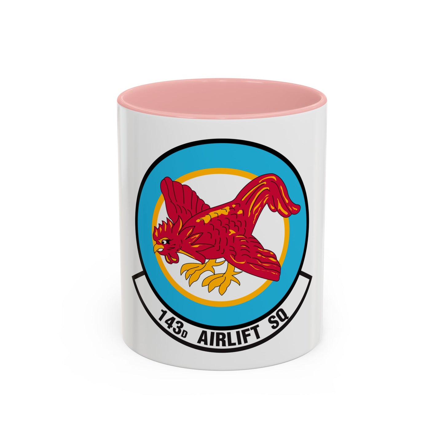 143 Airlift Squadron (U.S. Air Force) Accent Coffee Mug