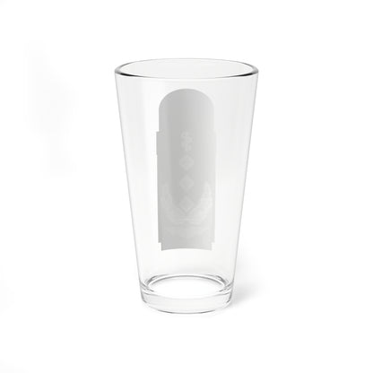 LA OW5 53b Oberstarzt HM L (Military Rank) Pint Glass 16oz