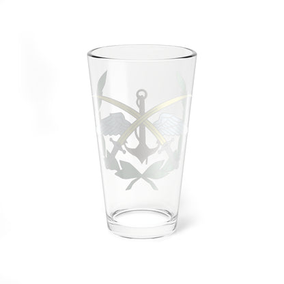 Syria Armed Forces Emblem (Syria) (Coat of Arms) Pint Glass 16oz