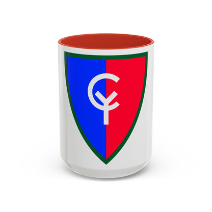 38th Infantry Division SSI (U.S. Army) Accent Coffee Mug