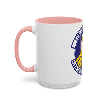 916th Logistics Readiness Squadron (U.S. Air Force) Accent Coffee Mug