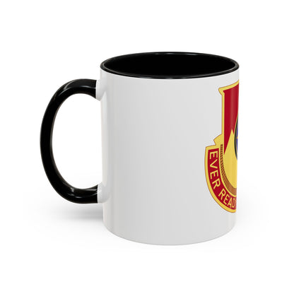 607th Armored Field Artillery Battalion (U.S. Army) Accent Coffee Mug