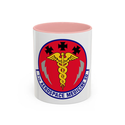 7th Aerospace Medicine Squadron (U.S. Air Force) Accent Coffee Mug