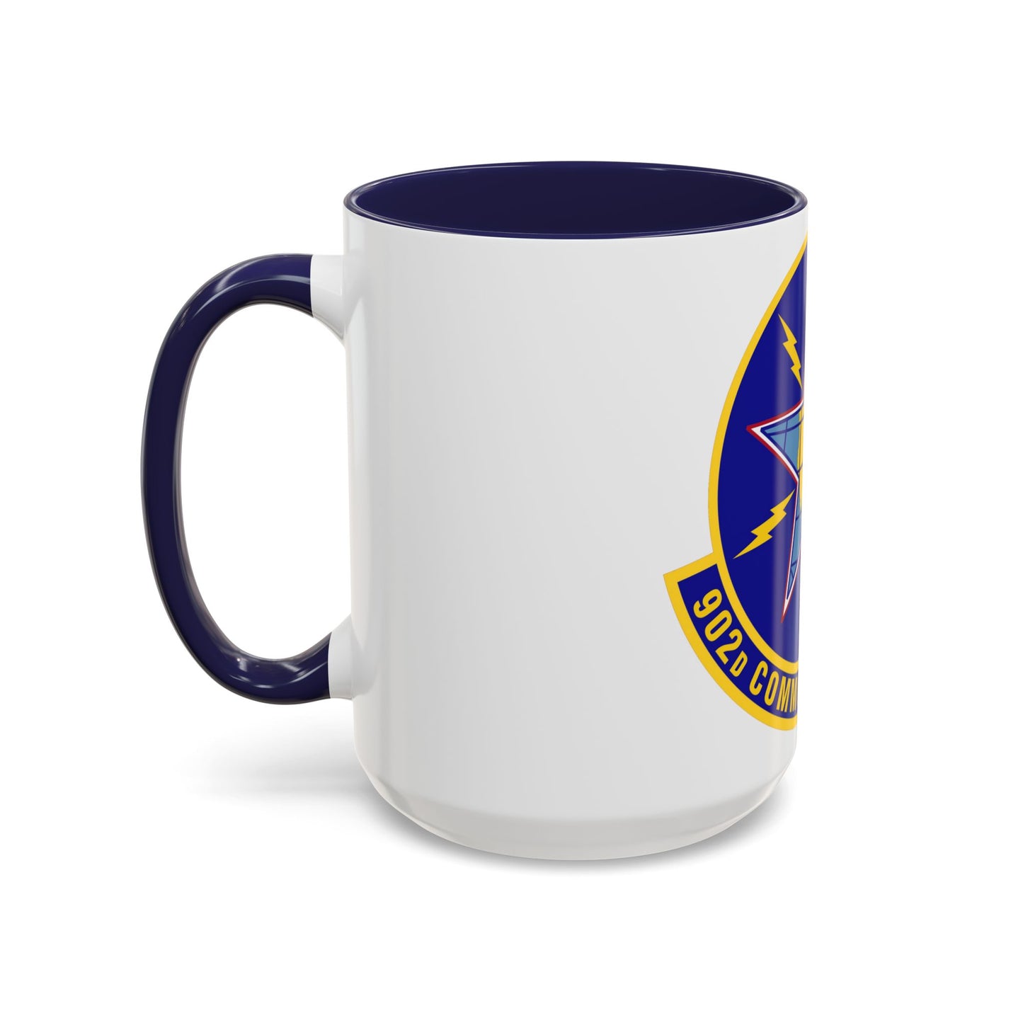 902d Communications Squadron (U.S. Air Force) Accent Coffee Mug