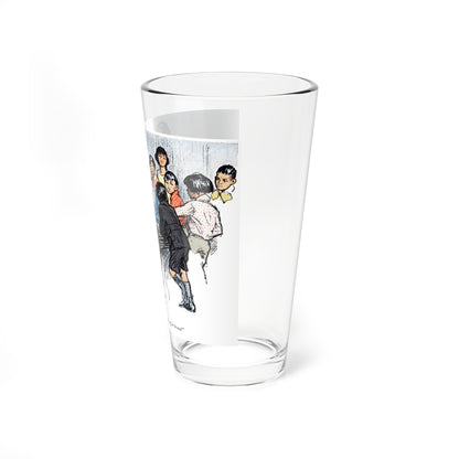 One Uses the Handkerchief (4), Woman's Home Companion, November 1924 (Magazine Illustration) Pint Glass 16oz