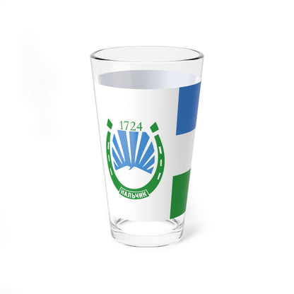 Flag of Nalchik 2009 (Russia) Pint Glass 16oz