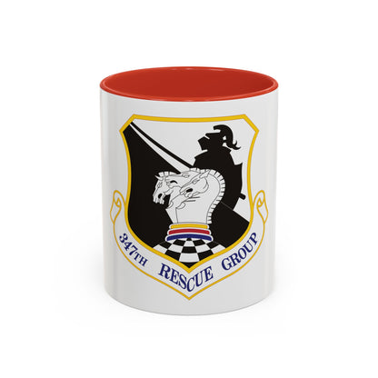347th Rescue Group (U.S. Air Force) Accent Coffee Mug