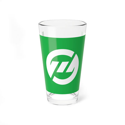 Flag of Kawaue Gifu 1962-2005 (Japan) Pint Glass 16oz