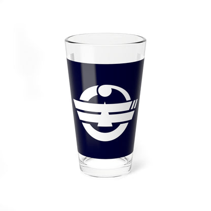 Flag of Ginowan Okinawa (Japan) Pint Glass 16oz