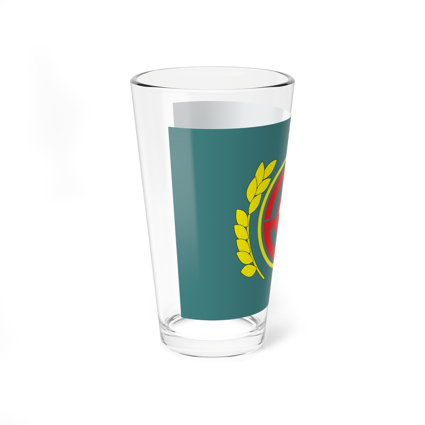 Flag of Atsuma Hokkaido (Japan) Pint Glass 16oz