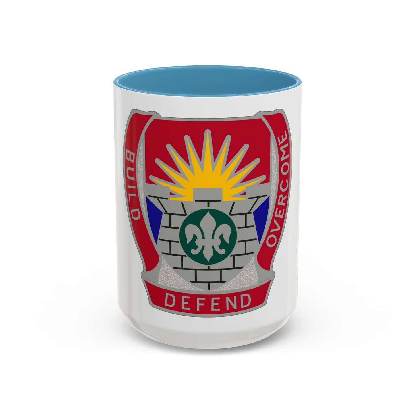 204 Engineer Battalion (U.S. Army) Accent Coffee Mug