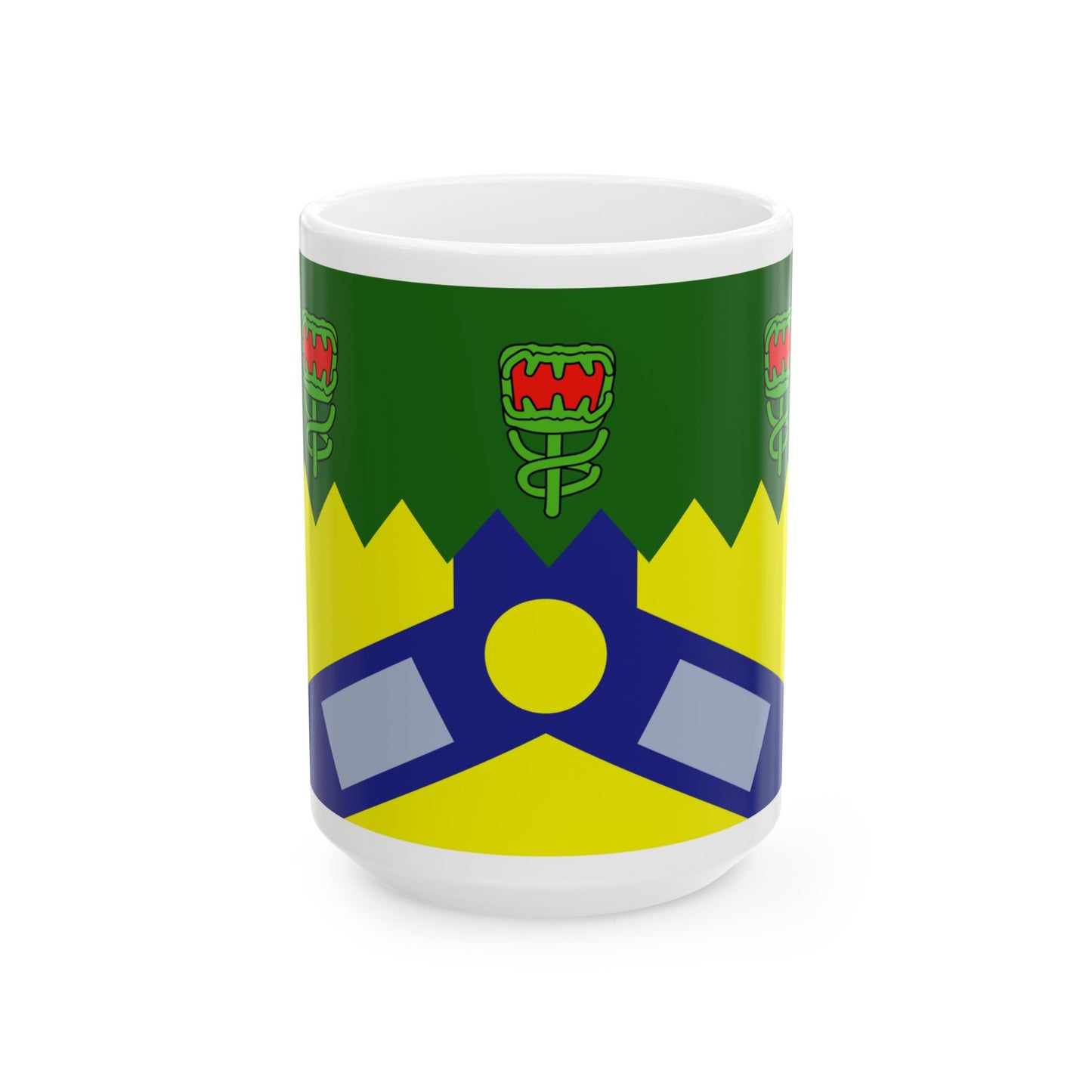 Flag of the City of Launceston Australia - White Coffee Mug