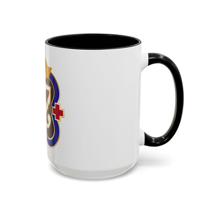 27 Surgical Hospital (U.S. Army) Accent Coffee Mug