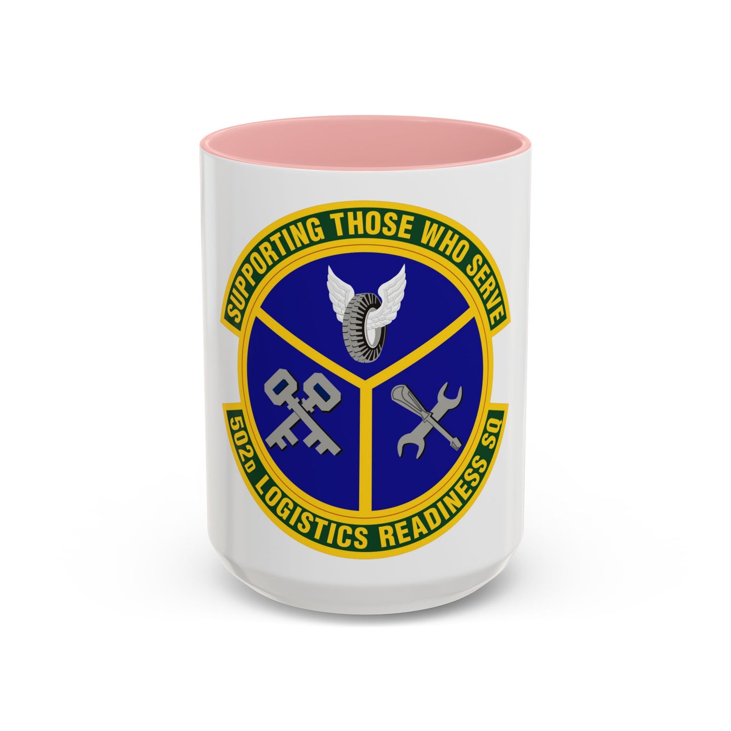 502d Logistics Readiness Squadron (U.S. Air Force) Accent Coffee Mug