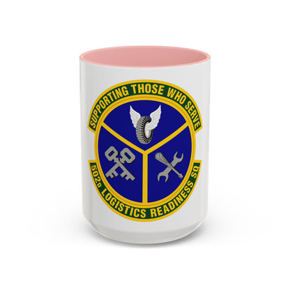 502d Logistics Readiness Squadron (U.S. Air Force) Accent Coffee Mug