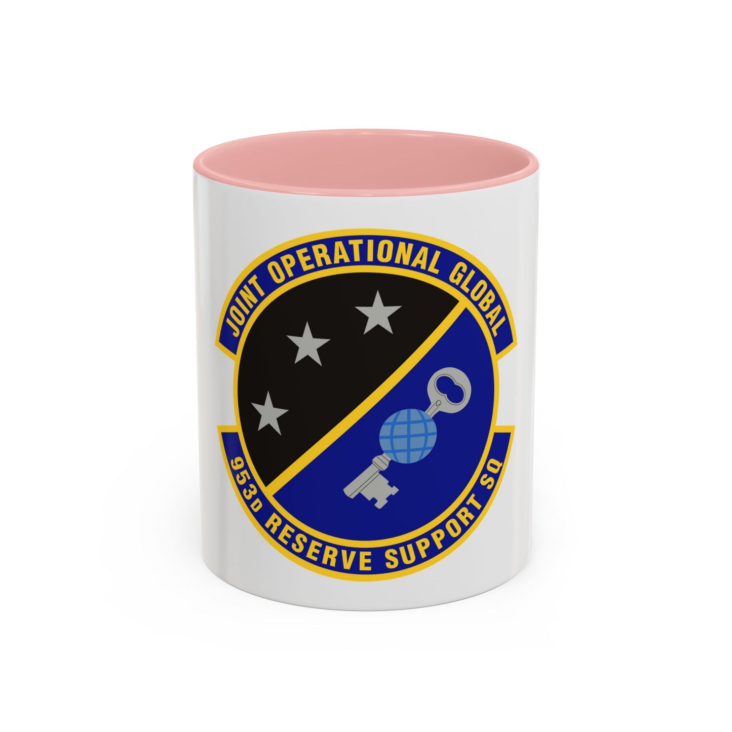 953d Reserve Support Squadron (U.S. Air Force) Accent Coffee Mug