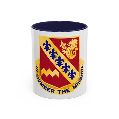 140 Signal Battalion (U.S. Army) Accent Coffee Mug