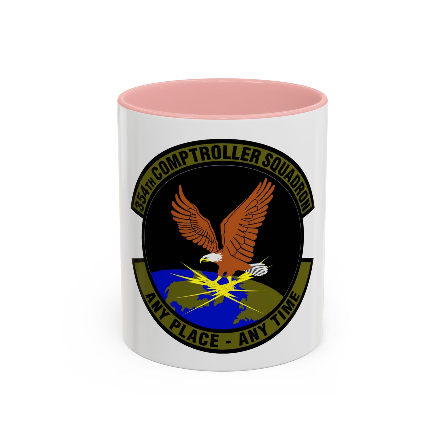 354th Comptroller Squadron (U.S. Air Force) Accent Coffee Mug