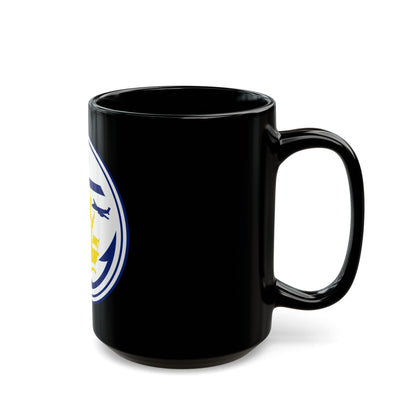 Seal of Anchorage Alaska - Black Coffee Mug
